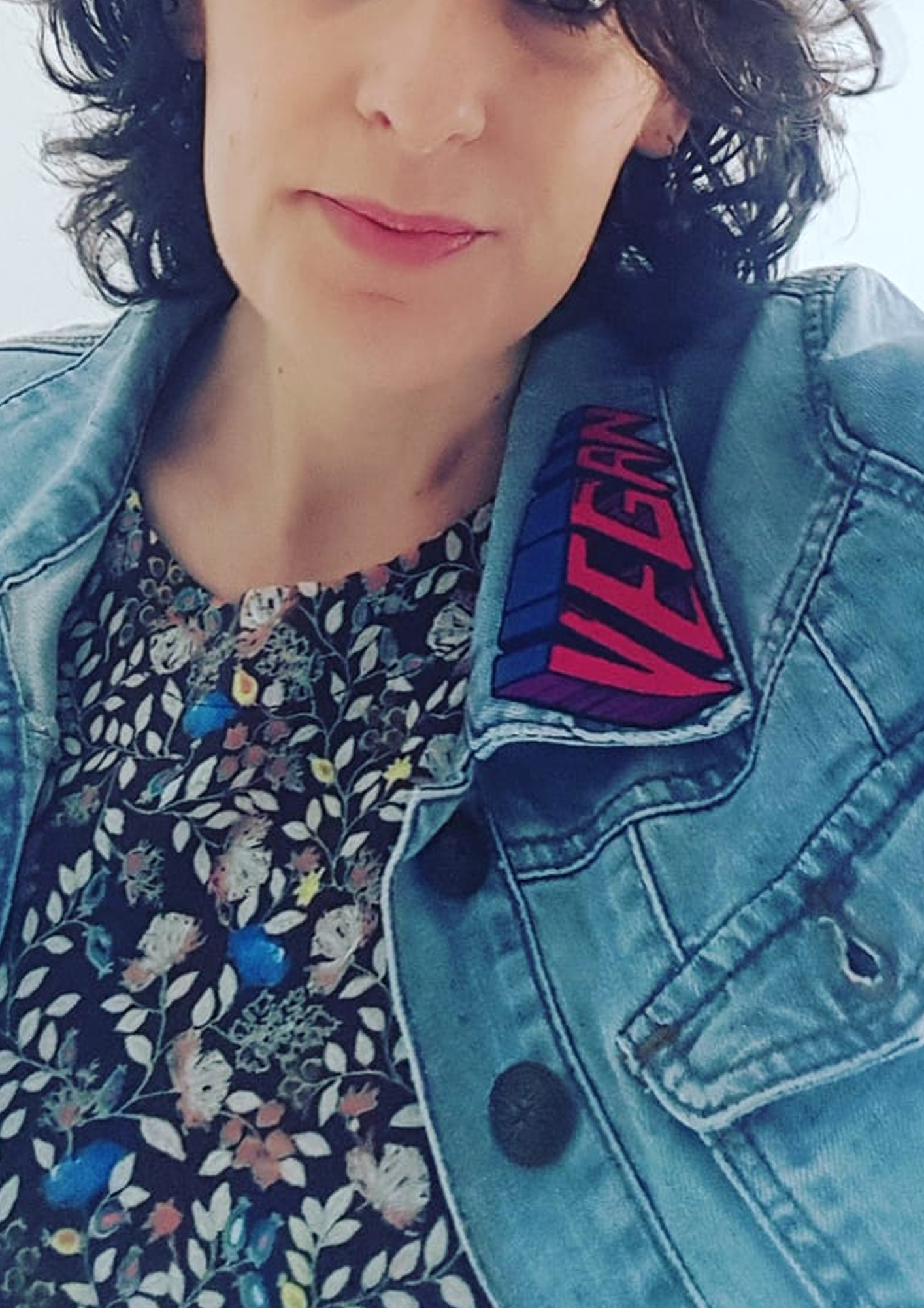 Vegan patch by eco-ethical brand Viva La Vegan