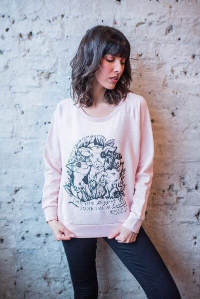 no little piggies sweatshirt