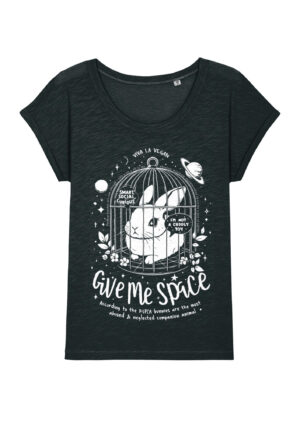 Women's Vegan Tshirt - Give Me Space