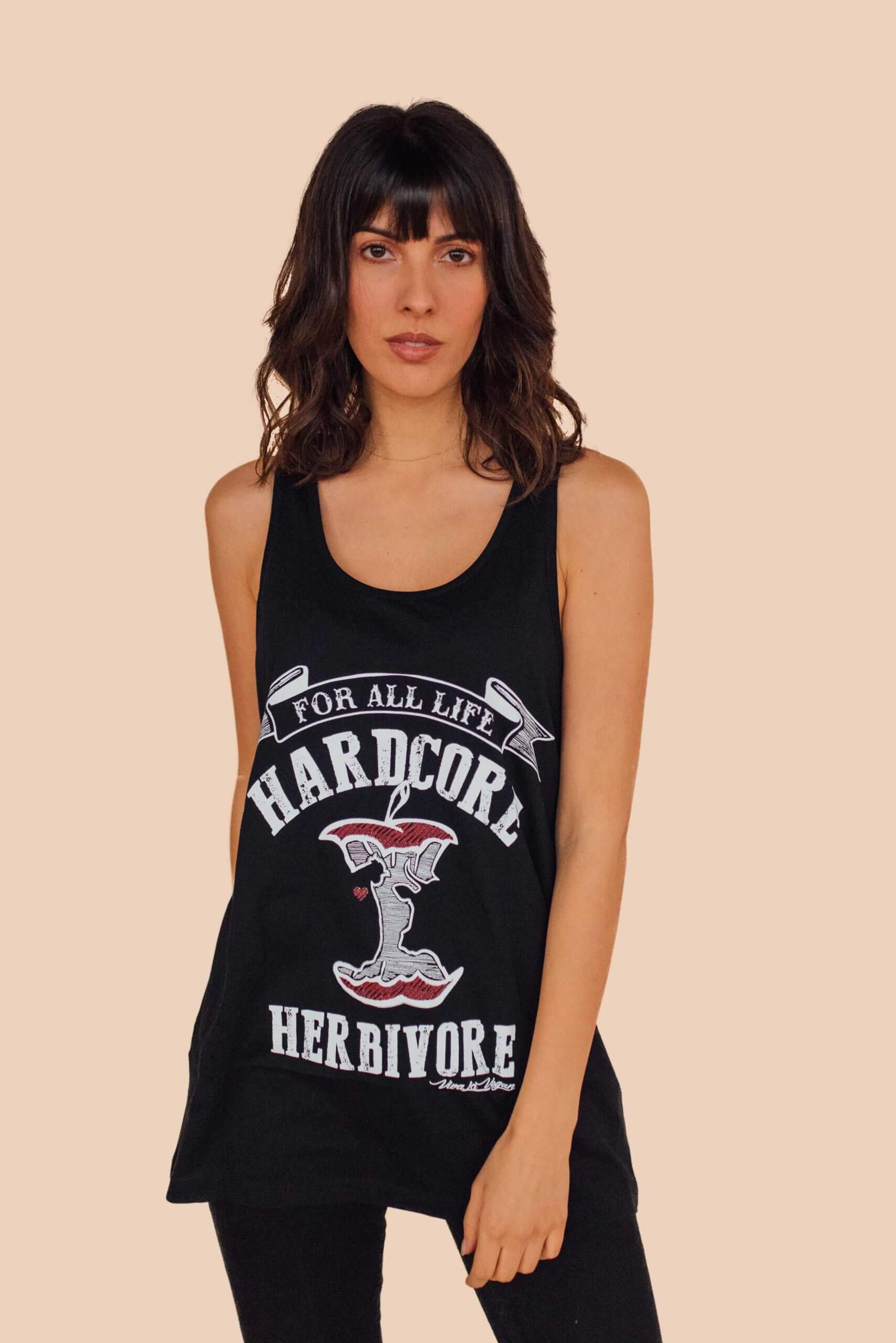 hardcore herbivore black front