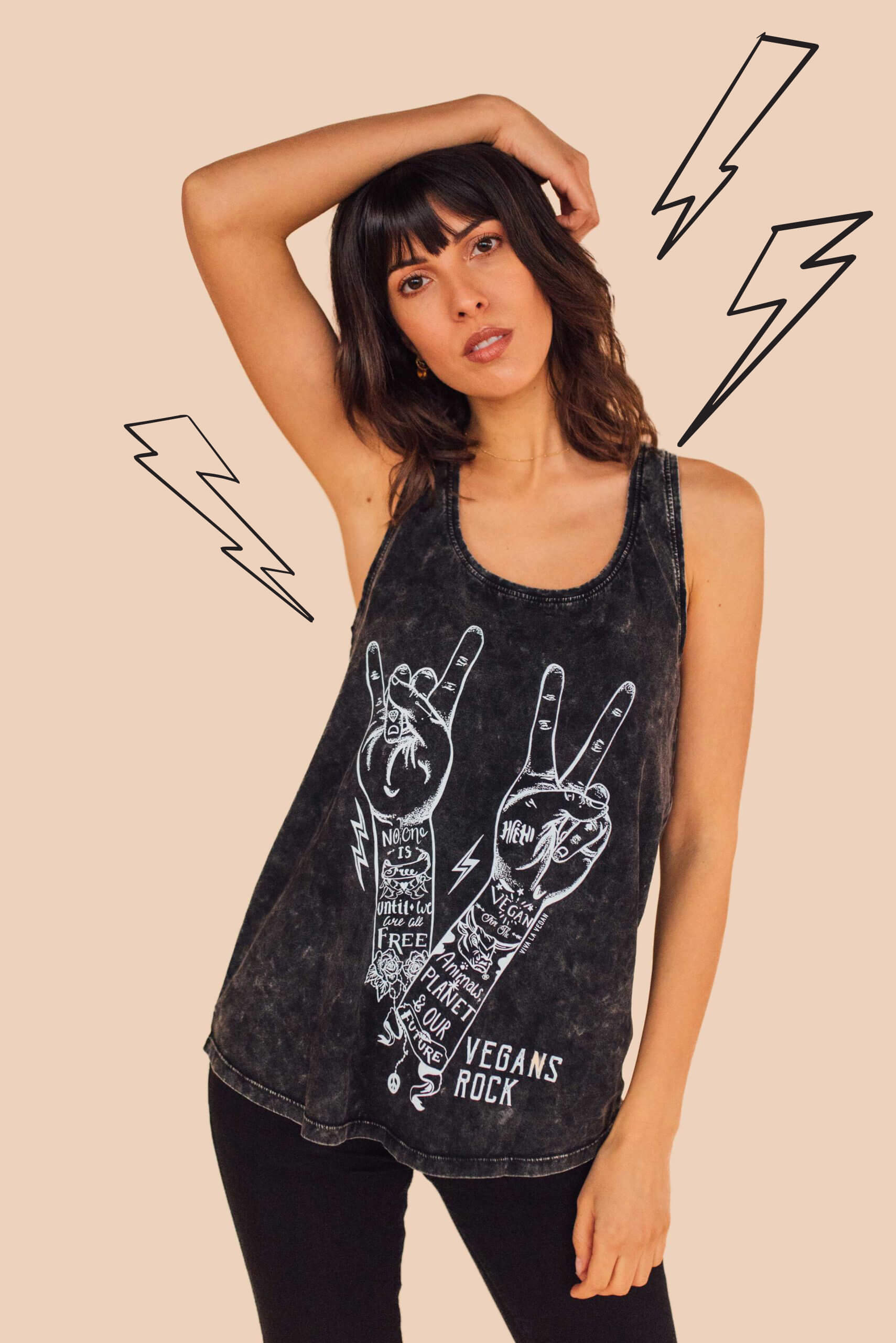 vegans rocks vest