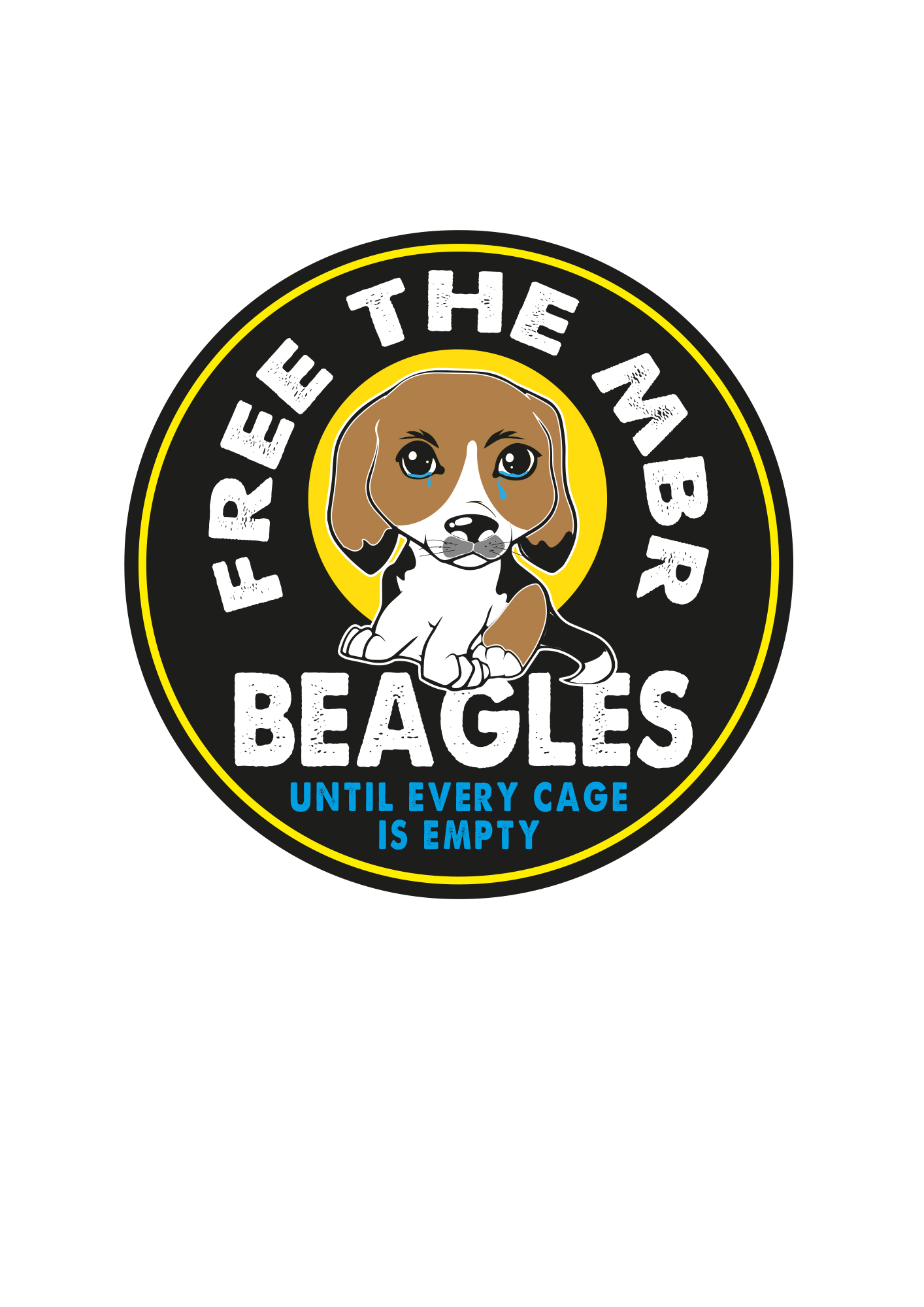 Free The MBR Beagles Vinyl Sticker
