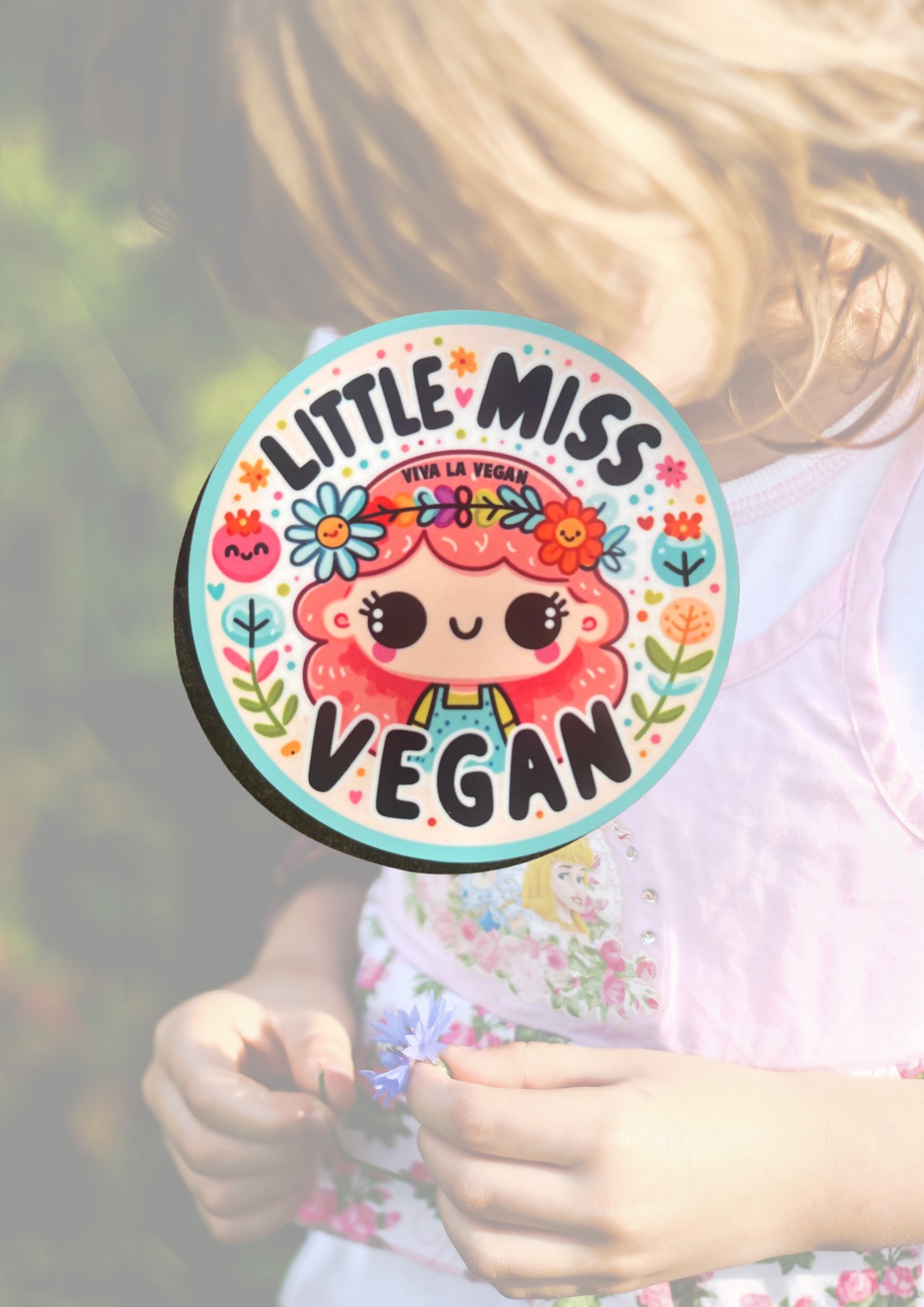 Vegan Coaster: Little Miss Vegan